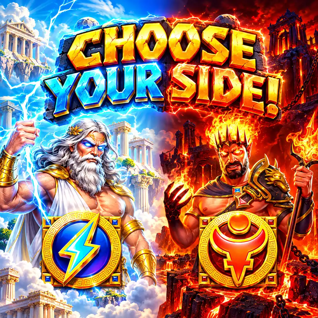 Zeus vs Hades: hero banner